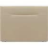 WIN REST Piattaforma, Pelle Sintetica Legno, Beige, 90x120 cm