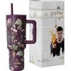 Simple Modern Harry Potter Gobelet avec Anse et Couvercle avec Paille | Gourde Isotherme Réutilisable en Acier Inoxydable | Collection Trek | 1180 ml | Herbology