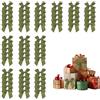 XJLyaya 60 Fiocchi, Fiocchetti Piccoli per Decorazioni, Fiocchetti per Bomboniere per Matrimoni, Confezioni Regalo, Artigianato, Compleanni, Torte, Decorazione di Sacchetti per la Merenda (Verde)