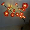 Ulalaza 70 cm 2 rami 40 lampadine LED a batteria Rami di salice per riempire vasi Utilizzo per Natale, casa, festa, decorazione interna o esterna
