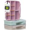 Winter Shore Contenitori Plastica con Coperchio Bianchi [Confezione da