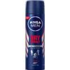 NIVEA MEN Dry Impact Deo Spray in confezione da 6 (6 x 150 ml), antitraspirante per una sensazione secca sulla pelle, deodorante con protezione 48 ore