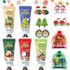 Henjunu Creme Mani Natalizie, 5PCS Crema Mani Regalo Natale, con Biglietti di Natale, CremaMani Mini, CremaMani Idratante, crema mani Secche e Screpolate, Regalo per Donne, Uomini, Natale, Compleanno