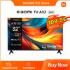 Xiaomi TV A 32, Dimensioni compatte con schermo colorato, Suono dinamico con Dolby Audio ™ , DTS-X e DTS Virtual:X, finitura metallica di fascia alta