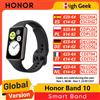 HONOR Versione globale Honor Band 10 Smart Band Bordo curvo Design Salute mattutina 1,57 pollici schermo AMOLED 5ATM Resistenza all'acqua Bluetooth5.3