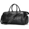 newsbirds Borsone da Viaggio Pelle, 55cm Borsone da Viaggio Uomo Weekend con Tracolla Removibile Borsone grande Viaggio, Borsa per Weekend, Borse da Palestra per Uomo e Donna