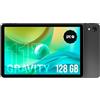 SPC Gravity - Tablet 11 pollici HD grigio | Octa-Core, 4 GB di RAM e 128 GB di memoria espandibile | Durata della batteria di 7 ore con ricarica inversa | WiFi Dual Band e Android 14