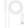 Cavo Micro USB 2 Metri Per Wiko Y81 - Ricarica Rapida E Sincronizzazione Dati - Connettori In Alluminio
