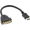 InLine 17670I cavo di interfaccia e adattatore HDMI A DVI-D Nero