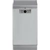 Beko Lavastoviglie Slim 10 Coperti Classe E Larghezza 45 cm Libera installazione colore Pearl Inox - BDFS26020XQ