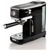 Ariete Macchina da caffe' Ariete Slim Metal 1381 Espresso 1300W 15bar Manometro Nero [138112]
