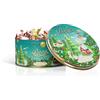 Pastiglie Leone Leone dal 1857 - Latta Cappelliera Leone - Cioccolatini Assortiti - Idea Regalo Gourmet Senza Glutine - 1 Latta da 450g - Dolci Scrigni Incantati - Natale