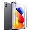 Rojeuinn Vetro Temperato per Xiaomi Redmi Pad 2 Pro 12.1 2025 Pellicola Protettiva,2 Pezzi Vetro Temperato + 4 Pezzi Fotocamera Posteriore,Senza Bolle, Anti-Scratch,Durezza 9H