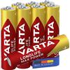 VARTA Longlife Max Power Batterie AAA Micro LR03 (pacco da 8) Batteria alcaline - Made in Germany - Ideali per giocattoli e dispositivi di uso quotidiano