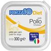 FORZA10 CANE DIET SOLO POLLO PATE\' DA 300 GR IN VASCHETTA 300G