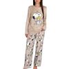 sarcia.eu Polare, Pigiama da Donna a Due Pezzi, Pigiama Caldo a Maniche Lunghe (IT, Testo, XXS, Regular, Regular, Snoopy)