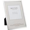Maturi Cornice per foto placcata in argento - Bordo sottile 20 x 25 cm