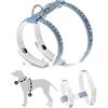Ferplast Lux Pettorina Turchese TG. S per Cani