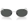 Ray-Ban Occhiali da Sole RB3767 003/87 Argento/Grigio Scuro Unisex