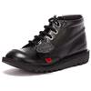 Kickers Stivali Neri Kick Hi Zip Junior - EUR 32