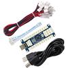 SJ@JX Arcade Game USB Encoder Board Macro Command Zero Delay Gamepad Button Joystick Controller for Nintendo Switch PC PS3 Raspberry Pi