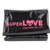 SuperLove PVC Adult Sex Game Waterproof Sheet Black