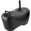 Pipedream Fetish Fantasy Body Dock Inflatable Love Seat Black