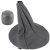 Tbest Pomello del Cambio, Pomello del Cambio Automobilistico, Pomello del Cambio a 5 Marce con Collari Antipolvere di Ricambio per Fiat Panda/500 500C