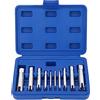 Eujgoov 10 Pezzi Kit Estrattore Viti Bulloni Danneggiati Rotti Acciaio Legato con Scatola per M4, M5, M6, M8, M10, M12, M14, M16, M20, M22
