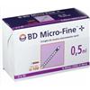 Bd Medical Corman Siringa Insulina Becton Dickinson 0,5 Ml 100 Ui Ago Gauge 30 30 Pezzi