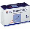 Bd Medical Corman Siringa Per Insulina Becton Dickinson 1 Ml 100 Ui Ago 29 Gauge 30 Pezzi