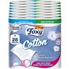 Foxy Cotton 5-ply toilet paper 4 rolls | Carton of 7 packs | Total 28 rolls
