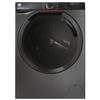 Hoover H-WASH 700 Lavatrice Slim, 9kg, Classe A, 1400 giri, Antracite, H7W4 49MBCR-S