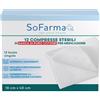 SOFARMAPIU' SF+ COMPRESSE COT 18X40 12P