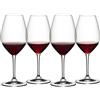 Riedel 66.7 cl - Wine Friendly Calice Vino Rosso in Vetro - Set 4 Pezzi