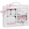Interbaby Set Regalo 4 Pezzi Per Neonati In Rosa - 300 g