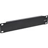 InLine® Pannello cieco, 10, 1HE, RAL 9005, nero