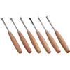 Valex Sgorbie per Legno Serie 6 Pezzi