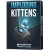 Asmodee Exploding Kittens | Imploding Kittens | Espansione | Gioco di Carte per gli Amanti dei Gatti e delle Esplosioni | Da 7 Anni | Da 2 a 6 Giocatori | 15 Minuti per Partita- versione spagnola