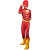 Rubie's Rubies Costume ufficiale DC Superhero The Flash Deluxe per bambini, taglia M, età 5-7 anni, multiolour Halloween