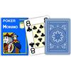 MODIANO Texas Poker 4 Jumbo Index blu - Carte da gioco Texas Poker 300481