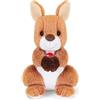 Trudi Sw Col Canguro | Animali peluche idea regalo | 6x10,5x7,5 cm taglia XXS | Sweet Collection | modello 51902