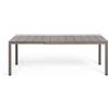 Nardi tavolo rettangolare estensibile RIO cm 140/2100x100x73 h tortora