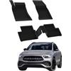 Sahler Tappetini per auto compatibili con Mercedes GLA H247 2019-2026 | 4.5D Premium TPE gomma antiscivolo tappetini in gomma impermeabile auto tappetino nero