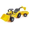 Ecoiffier Cavalcabile Ecoiffier Escavatore con Rimorchio