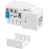 23708 Presa dati RJ12 UTP 90° cat.3 KEYSTONE - Fanton