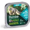 Monge BWild Monge Natural Super Premium Bwild Grain Free Cat 100 gr - Merluzzo - Confezione da 6 pezzi - Cibo umido per gatti - 1° ORDINE? scegli lo sconto BZR5 / BZR20 + 200 punti fedeltà