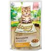 Stuzzy Cat Bocconcini Kitten cotti al vapore 85 gr Pollo - confezione da 24 pezzi - Cibo umido per gatti - 1° ORDINE? fino al 20% di sconto