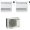 Mitsubishi CONDIZIONATORE MITSUBISHI DUAL SPLIT MFZ-KT A PAVIMENTO CONSOLE 9000+18000 BTU INVERTER MXZ-3F54VF5 A+++