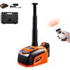 VEVOR Cric Elettrico per Auto Veicoli 5 Tonnellate, Martinetto Elettrico 230 x 160 x 160 mm, Martinetto per Sostituzione Pneumatici con Luce LED Telecomando, Kit Cric Portatile da Garage Officina